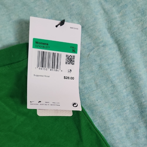 Nike Emerald Green Athletic Tank - Picture 3 of 3